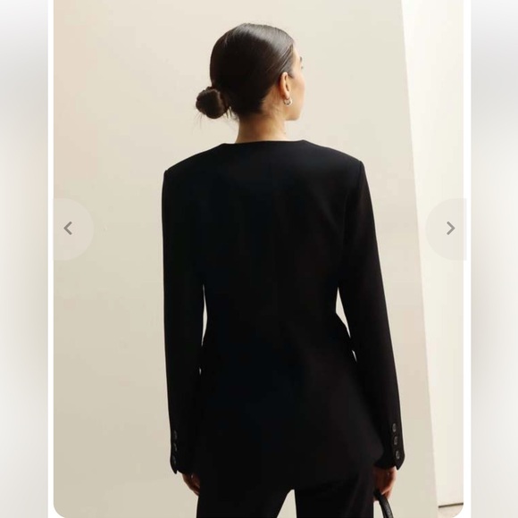 Rue Sophie Filippa Collarless Blazer - Picture 2 of 4